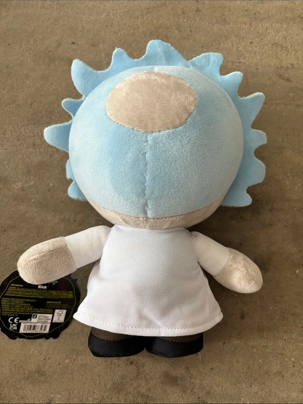 New Rick and Morty Plush Stuffed Rick Sanchez Toy Jazwares Cartoon Network 8